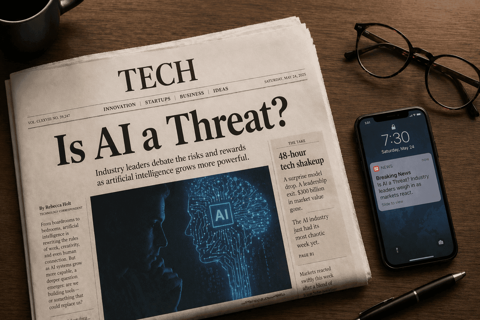 Is AI a Threat? The Big Tech Changes of the Last 48 Hours